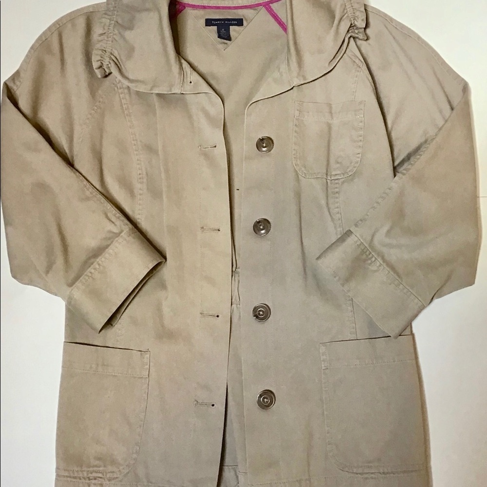 Tommy Hilfiger Women’s Brown Polyester Jacket